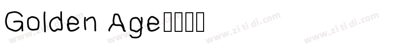 Golden Age字体转换